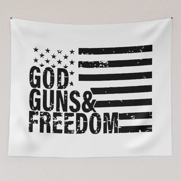 Item preview, God Guns Freedom  designed and sold by RuggedRivers.