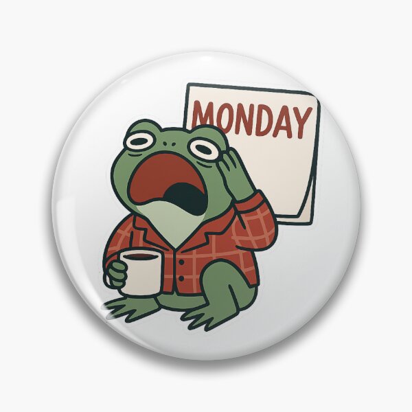 Item preview, Monday Mood Froggy designed and sold by ALITOPRINCE.