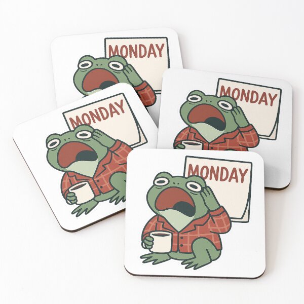 Item preview, Monday Mood Froggy designed and sold by ALITOPRINCE.