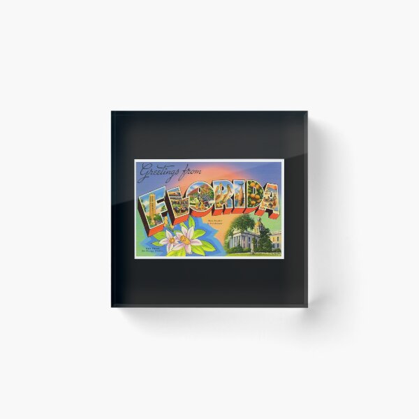 Item preview, Greetings from Florida Retro Souvenir designed and sold by DankThreads.