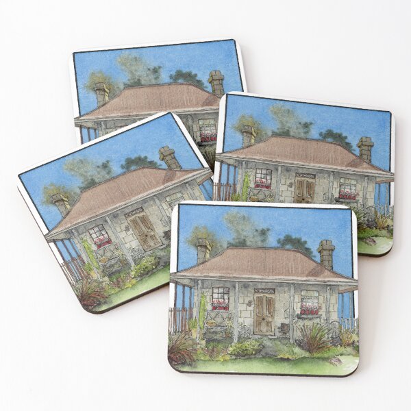 Item preview, Red Geraniums, Oatlands, Tasmania designed and sold by PJ Paintings.