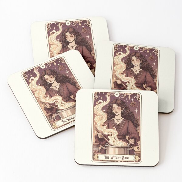 Item preview, Botanical Cottagecore Witch, Witchy Babe, Tarot Card, Tarot Reader, Potion Maker, Wicca, Witchcraft, Magic, Manifestation designed and sold by matchakpop.