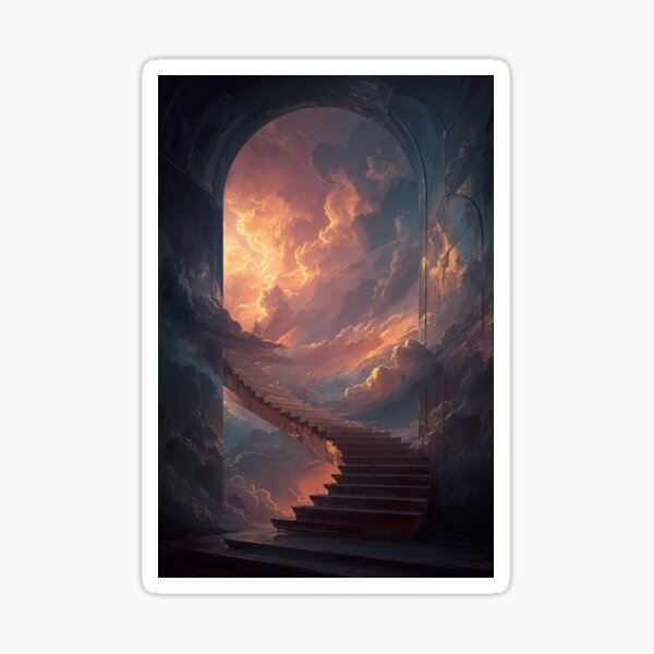 Item preview, The Threshold of Ascension designed and sold by oanaunciuleanu.