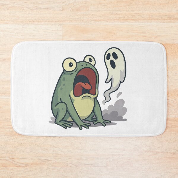 Item preview, Froggy Saw a Ghost designed and sold by ALITOPRINCE.