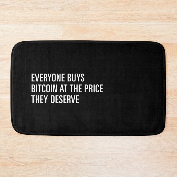 Item preview, Bitcoin Quote designed and sold by CyberRex.