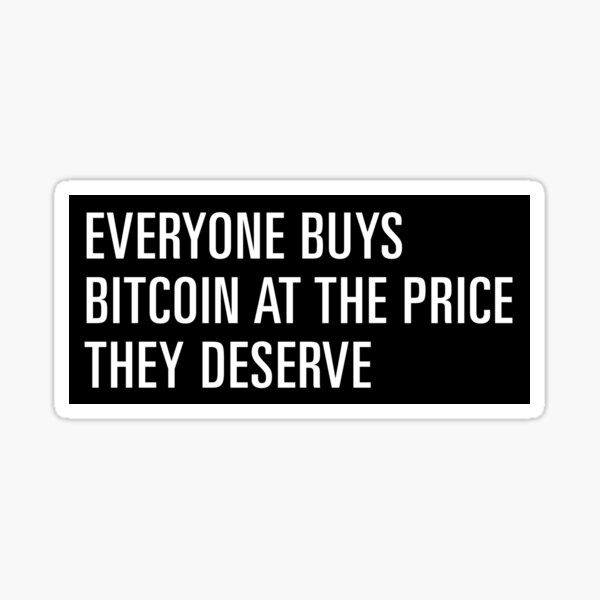 Item preview, Bitcoin Quote designed and sold by CyberRex.