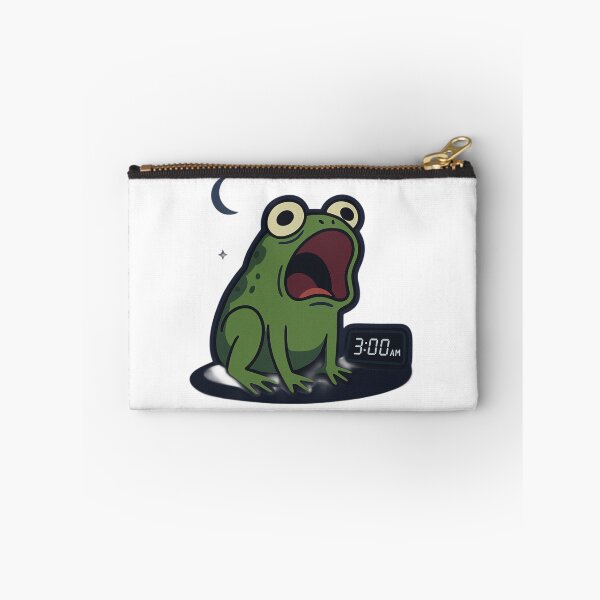 Item preview, Overthinking Froggy at 3AM designed and sold by ALITOPRINCE.