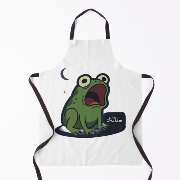 Item preview, Overthinking Froggy at 3AM designed and sold by ALITOPRINCE.