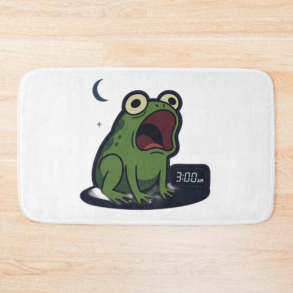 Item preview, Overthinking Froggy at 3AM designed and sold by ALITOPRINCE.