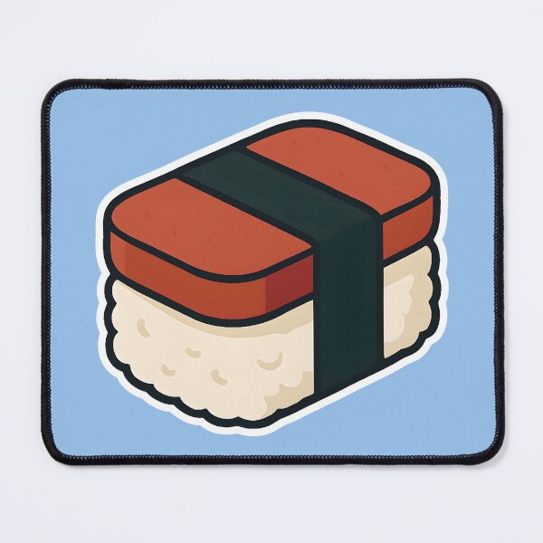 Item preview, Musubi Supreme – Clean Vector Art Sticker | Bold Modern Japanese Food Icon designed and sold by WAUZ.