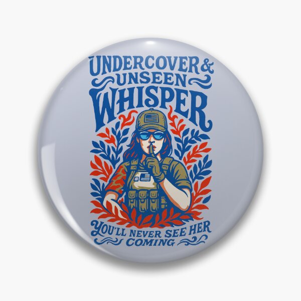 Item preview, Whisper: Undercover & Unseen - You'll Never See Her Coming designed and sold by zzz888.