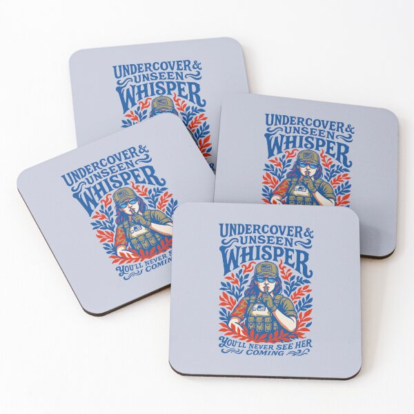 Item preview, Whisper: Undercover & Unseen - You'll Never See Her Coming designed and sold by zzz888.