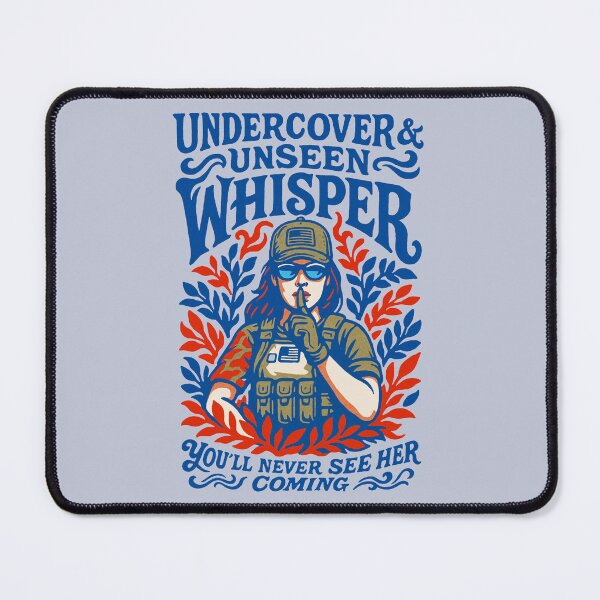 Item preview, Whisper: Undercover & Unseen - You'll Never See Her Coming designed and sold by zzz888.