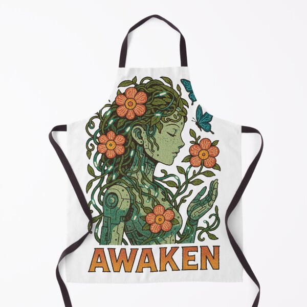 Item preview, Awakening Mystical Cybernetic Nature designed and sold by JonelleTshirts.