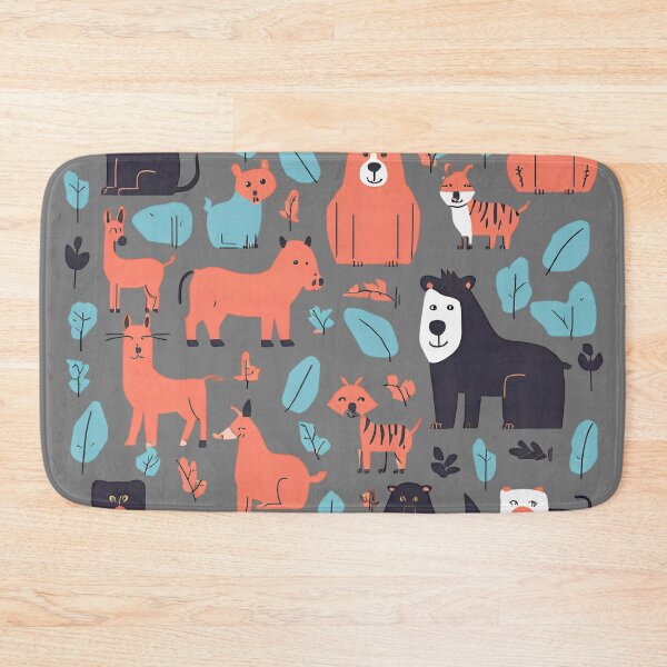 Item preview, Forest Crew – Colorful Retro Animals designed and sold by Dabis26.