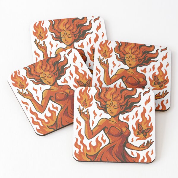 Item preview, Goddess of Eternal Fire Power designed and sold by JonelleTshirts.