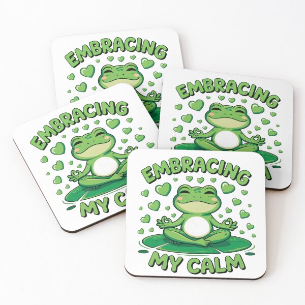 Item preview, Calm Like a Frog & Embrace Your Inner Peace designed and sold by Designfordream.