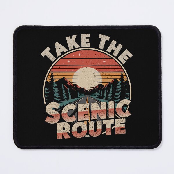 Item preview, Take The Scenic Route (2) | Retro Travel Design designed and sold by EpochFusion.