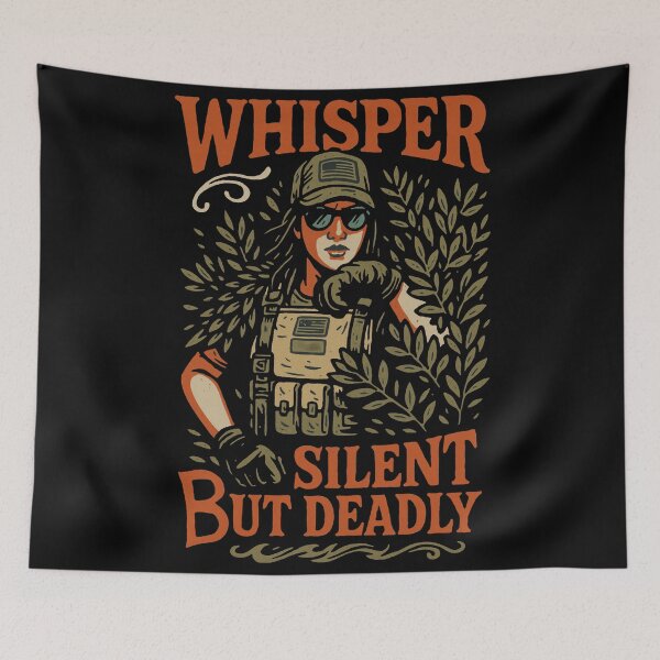 Item preview, Whisper: Silent Killer - Tacticool's Lethal Threat in Silence designed and sold by zzz888.