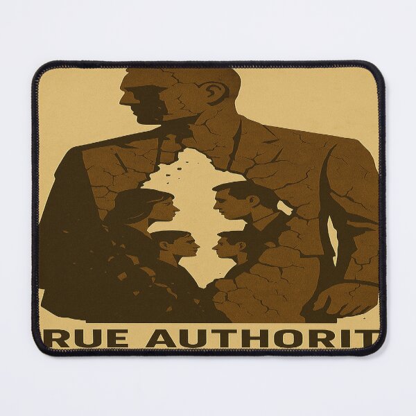 Item preview, True Authority Never Lives in One Man designed and sold by LOGOSINTERIUM.
