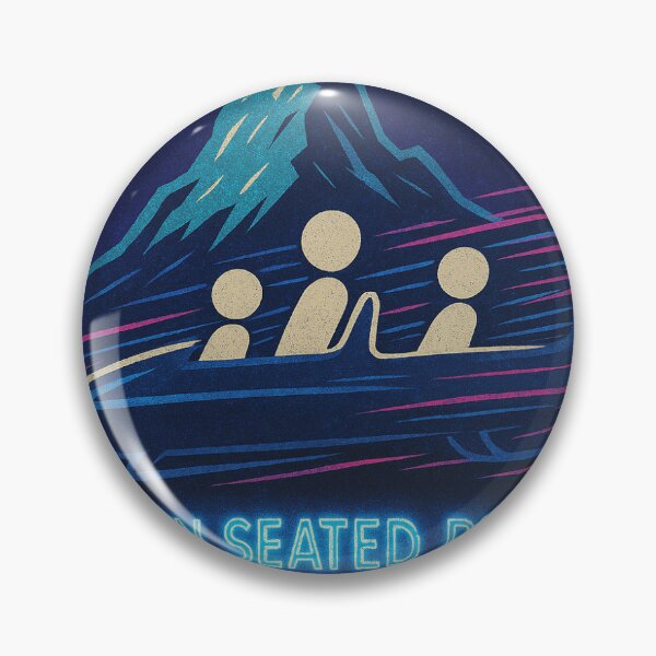 Item preview, Remain Seated Please – Matterhorn Neon Safety Sign designed and sold by Throttle Up Media.