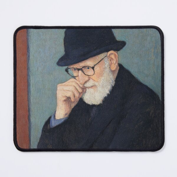 Item preview, Jean Piaget | Post-impressionist painting style designed and sold by ComicsFactory.