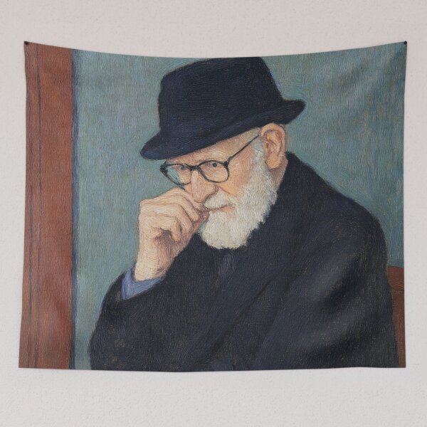 Item preview, Jean Piaget | Post-impressionist painting style designed and sold by ComicsFactory.
