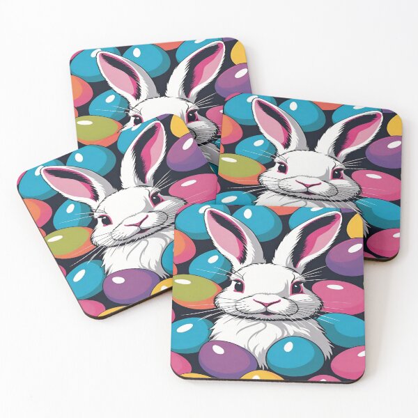 Item preview, Easter rabbit and eggs. designed and sold by DaliaSabryTee.