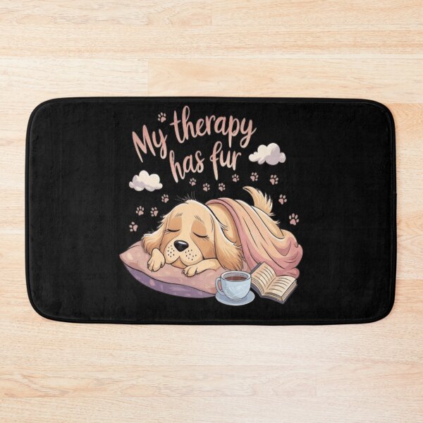 Item preview, My Therapy Has Fur – Calm Dog Anti-Stress Design designed and sold by Petpixy.
