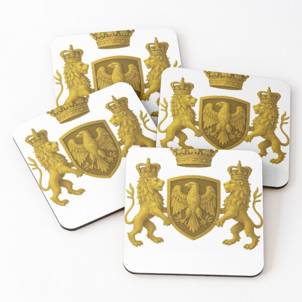 Item preview, lions and falcon and crowns designed and sold by Mirghani.