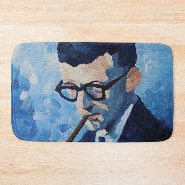 Item preview, Jean-Paul Sartre | Post-impressionist painting style designed and sold by ComicsFactory.