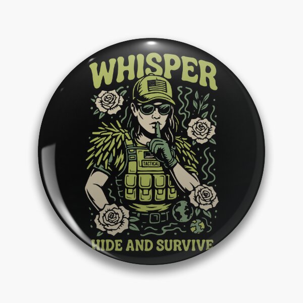 Item preview, Whisper: Hide and Survive - The Art of Tactical Advantage designed and sold by zzz888.