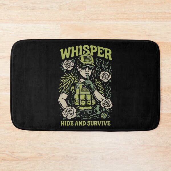 Item preview, Whisper: Hide and Survive - The Art of Tactical Advantage designed and sold by zzz888.
