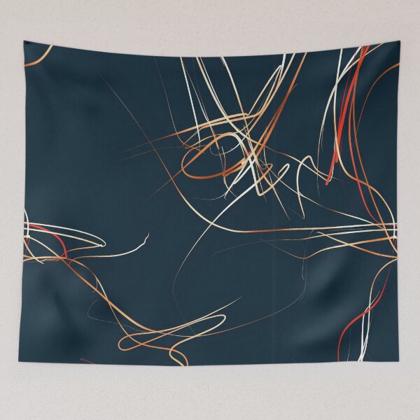 Item preview, Electric Whispers: Abstract Line Motion designed and sold by Skolyak.