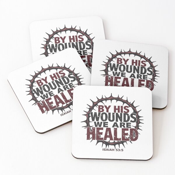 Item preview, By His Wounds We Are Healed - Isaiah 53:5 Good Friday  designed and sold by ebocraft.