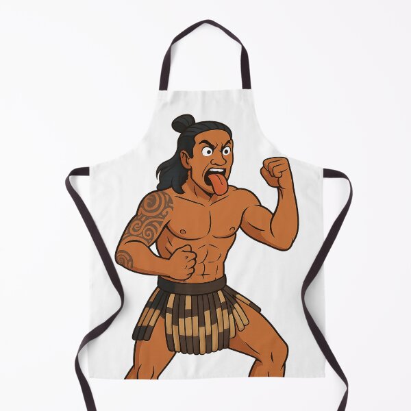 Item preview, Māori Warrior Stance – Full Ta Moko and Battle Yell designed and sold by Places On Earth.