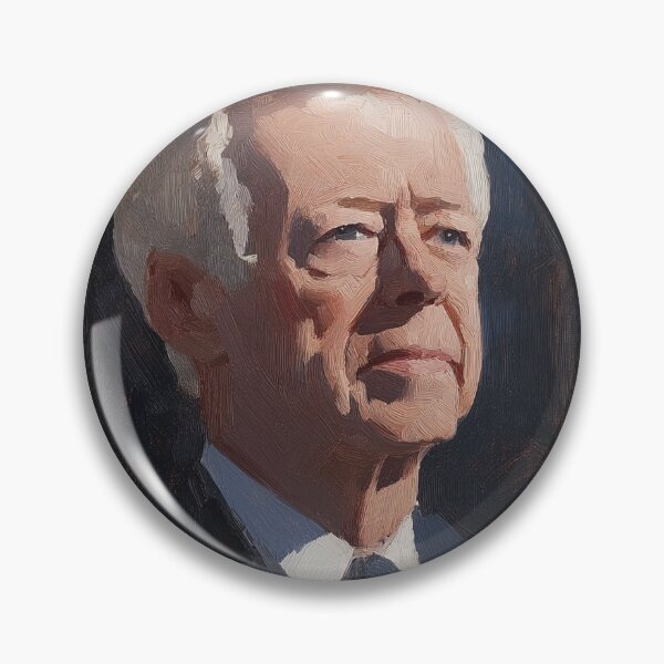 Item preview, Jimmy Carter | Post-impressionist painting style designed and sold by ComicsFactory.