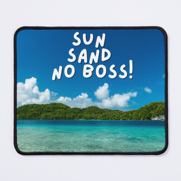 Item preview, Tropical White Sand Beach Design – Perfect for Clothing and Accessories for Beach Lovers and Nature Enthusiasts designed and sold by knalpot-design.