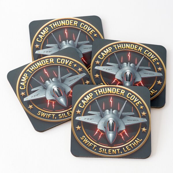 Item preview, Camp Thunder Cove Emblem - Diego Garcia  designed and sold by nhk999.