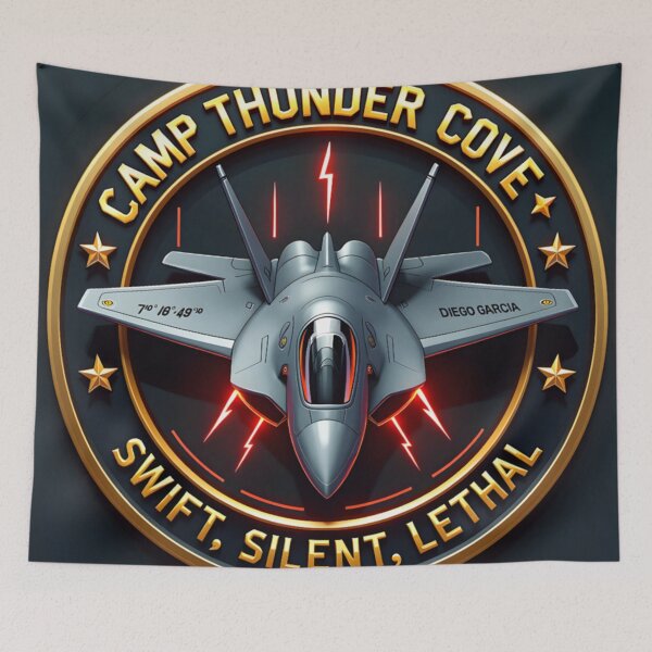 Item preview, Camp Thunder Cove Emblem - Diego Garcia  designed and sold by nhk999.