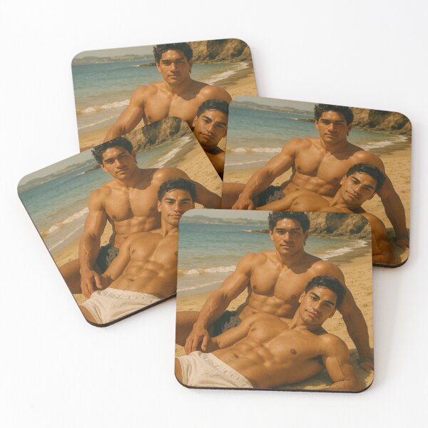 Item preview, Ladies Bay Auckland – Queer Couple Beach Moment designed and sold by Places On Earth.