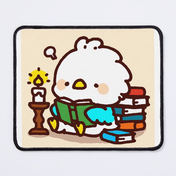 Item preview, A little bird tired from reading too much designed and sold by Elinotes.