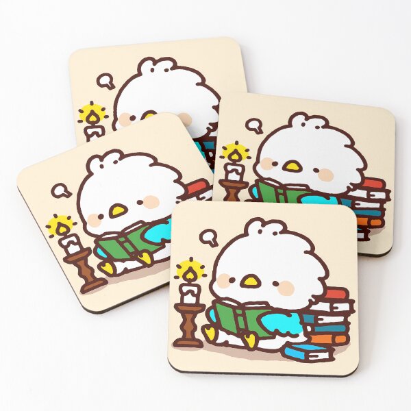 Item preview, A little bird tired from reading too much designed and sold by Elinotes.