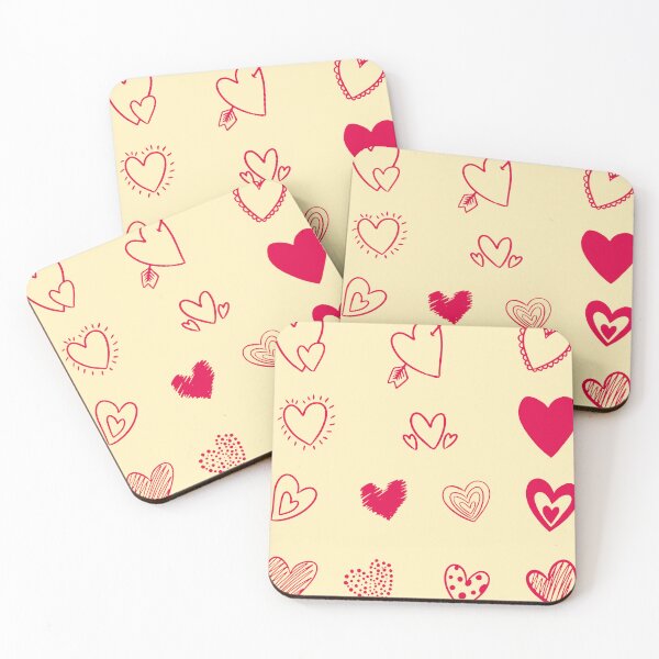 Item preview, Cute minimalist hearts designed and sold by Paper Drip.