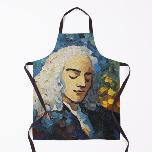 Item preview, Johann Sebastian Bach | Post-impressionist painting style designed and sold by ComicsFactory.