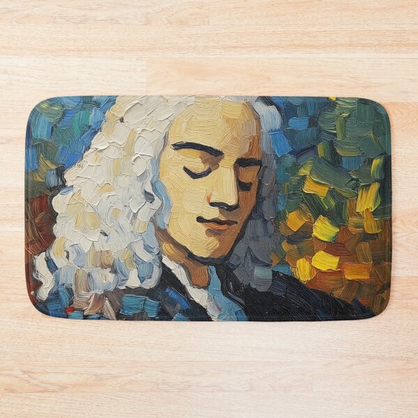 Item preview, Johann Sebastian Bach | Post-impressionist painting style designed and sold by ComicsFactory.