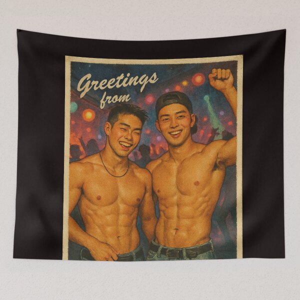 Item preview, Greetings from Homo Hill – Seoul’s LGBTQ+ Heartbeat designed and sold by Aryabek.