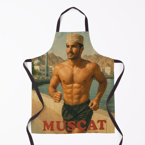 Item preview, Muscat Oman – Running Along the Gulf with Cultural Flair designed and sold by Aryabek.