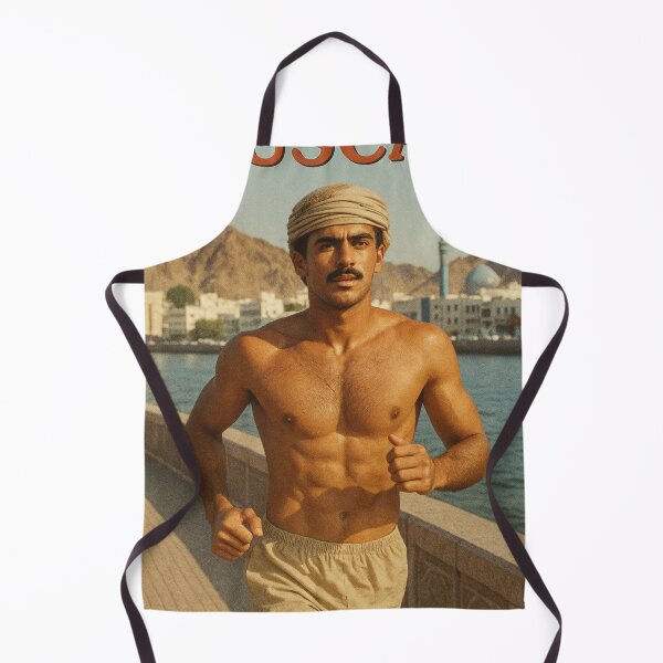 Item preview, Muscat Oman – Coastal Morning Run by the Mosque designed and sold by Aryabek.