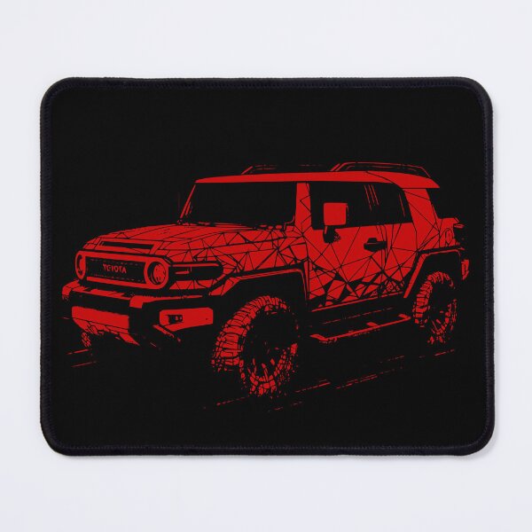 Item preview, The Legend Roams: Toyota FJ Cruiser Illustration [4:3 13000x9750] designed and sold by MandalaPics.